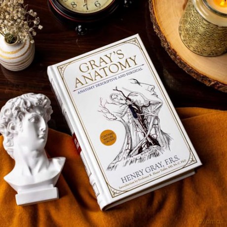 Gray's Anatomy: Anatomy Descriptive and Surgical (Leather-bound Classics) - Dr. Henry Gray FRS [KSIĄŻKA]