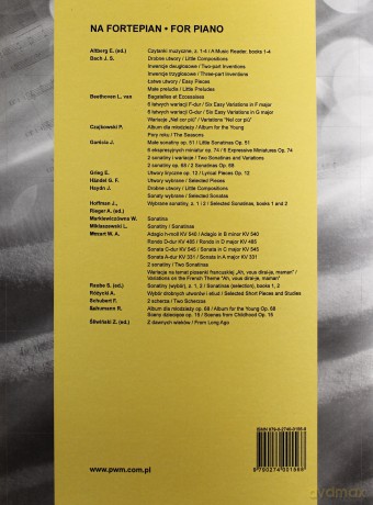 J.S. Bach Inwencje dwugłosowe na fortepian [KSIĄŻKA]