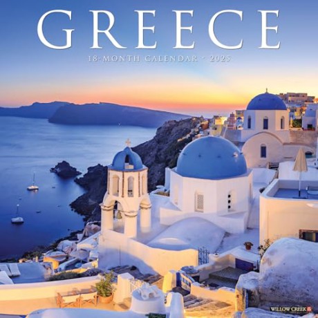 Greece 2025 Wall [KSIĄŻKA]