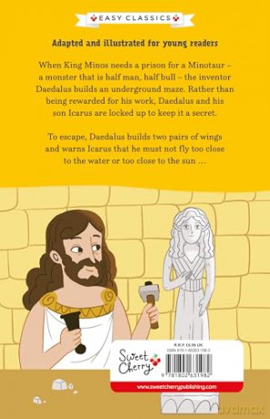 Greek Classics: Daedalus and Icarus (Easy Classics): 5 (The Greek Mythology Children's Collection) - Stella Tarakson [KSIĄŻKA]