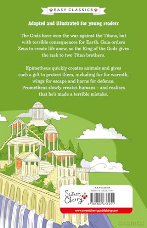 Greek Classics: Prometheus (Easy Classics): 2 (The Greek Mythology Children's Collection: Gods, Mortals and Monsters) - Stella Tarakson [KSIĄŻKA]
