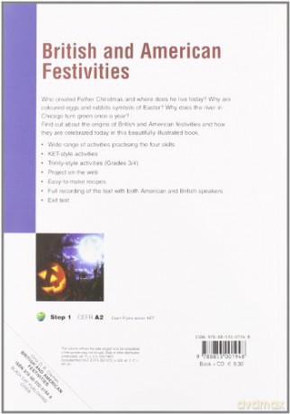 Green Apple: British and American Festivities + audio CD - Gina D B Clemen [KSIĄŻKA]