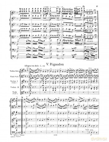 Grieg: Holberg Suite Op. 40 (Full Score) (EP1931) (Edition Peters) - Edvard Grieg [KSIĄŻKA]