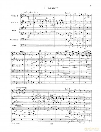Grieg: Holberg Suite Op. 40 (Full Score) (EP1931) (Edition Peters) - Edvard Grieg [KSIĄŻKA]