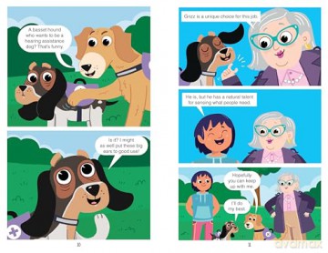 Grizz Listens and Leads: A Hearing Dog Graphic Novel (Service Pups in Training) - Mari Bolte [KSIĄŻKA]