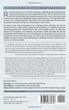 Growing in the Shadow of Antifascism: Remembering the Holocaust in Communist Eastern Europe: Remembering the Holocaust in State-Socialist Eastern Europe - Kata Bohus [KSIĄŻKA]