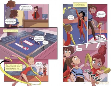 Gymnastics Challenge (Sport Stories Graphic Novels) - Jake Maddox [KSIĄŻKA]