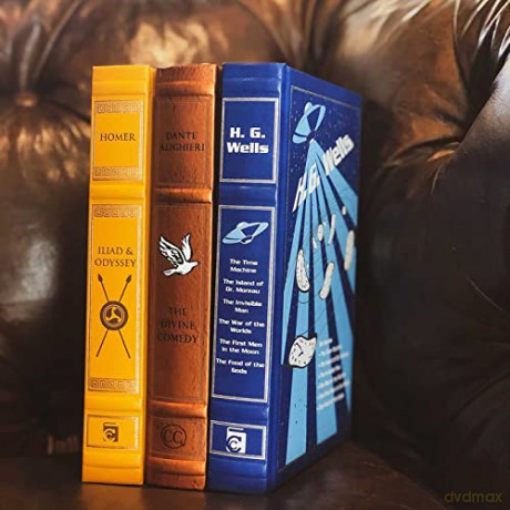 H. G. Wells (Leather-bound Classics) - H. G. Wells [KSIĄŻKA]