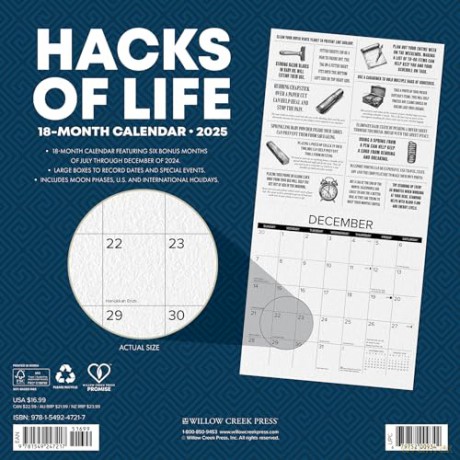 Hacks of Life 2025 Wall [KSIĄŻKA]