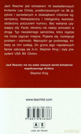 Jackcher. Nigdy nie wracaj [KSIĄŻKA]