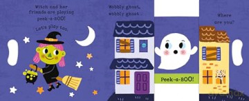 Halloween Peekaboo: With grab-and-pull pages and a mirror - the perfect Halloween gift for babies!: 7 (Peekaboo!, 7) - Campbell Books [KSIĄŻKA]