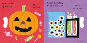 Halloween Peekaboo: With grab-and-pull pages and a mirror - the perfect Halloween gift for babies!: 7 (Peekaboo!, 7) - Campbell Books [KSIĄŻKA]