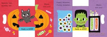 Halloween Peekaboo: With grab-and-pull pages and a mirror - the perfect Halloween gift for babies!: 7 (Peekaboo!, 7) - Campbell Books [KSIĄŻKA]