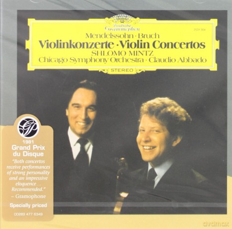 Shlomo Mintz: Mendelssohn,Bruch:Violin Conc. Grand Pri [CD]