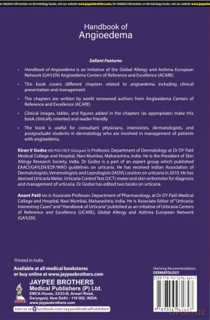 Handbook of Angioedema - Kiran V Godse [KSIĄŻKA]