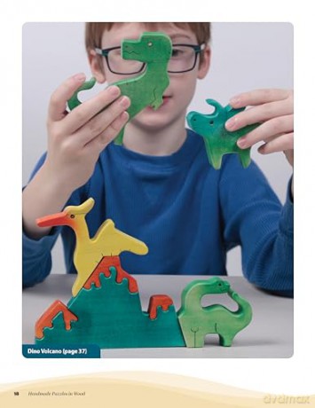 Handmade Puzzles in Wood: Making Interlocking Treasures-with 200+ Ready-to-Use Patterns - Jaeheon Yun [KSIĄŻKA]
