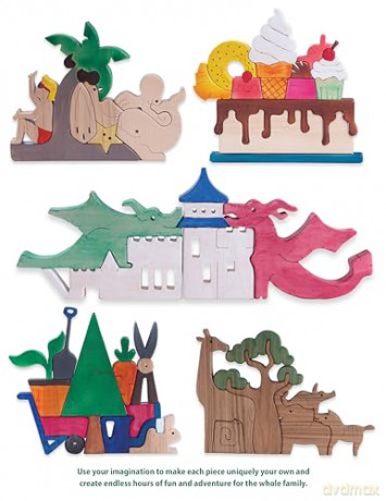 Handmade Puzzles in Wood: Making Interlocking Treasures-with 200+ Ready-to-Use Patterns - Jaeheon Yun [KSIĄŻKA]