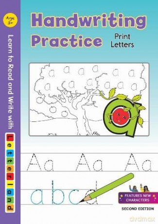 Handwriting Practice - Print Letters - Letterland [KSIĄŻKA]