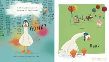 Hank Goes Honk - Maudie Powell-Tuck [KSIĄŻKA]