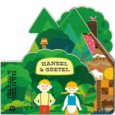 Hansel and Gretel (Fairy Tale Shape Books) - Lenka Chytilova [KSIĄŻKA]
