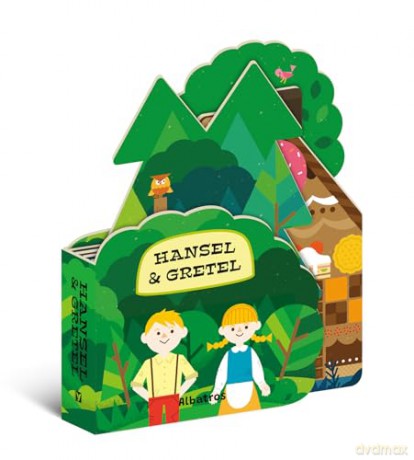 Hansel and Gretel (Fairy Tale Shape Books) - Lenka Chytilova [KSIĄŻKA]