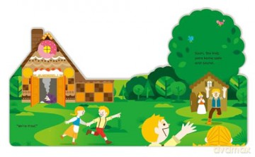 Hansel and Gretel (Fairy Tale Shape Books) - Lenka Chytilova [KSIĄŻKA]
