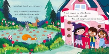 Hansel and Gretel (Fold-Out Fairy Tales): 3 (Traditional Fold-Out Fairy Tales) [KSIĄŻKA]