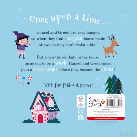 Hansel and Gretel (Fold-Out Fairy Tales): 3 (Traditional Fold-Out Fairy Tales) [KSIĄŻKA]