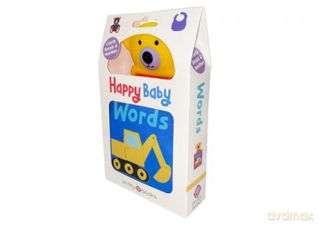 Happy Baby Words: Teether and Cloth Book - Roger Priddy [KSIĄŻKA]