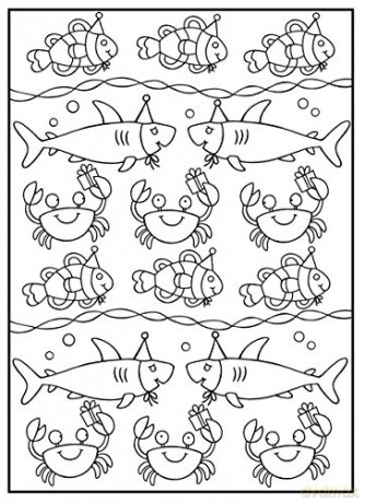 Happy Birthday to You! Coloring Book (Dover Coloring Books) - Noelle Dahlen [KSIĄŻKA]