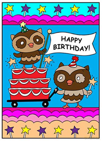 Happy Birthday to You! Coloring Book (Dover Coloring Books) - Noelle Dahlen [KSIĄŻKA]