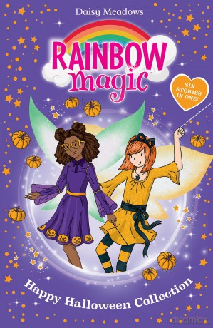 Happy Halloween Collection: Six Stories in One! (Rainbow Magic) - Daisy Meadows [KSIĄŻKA]