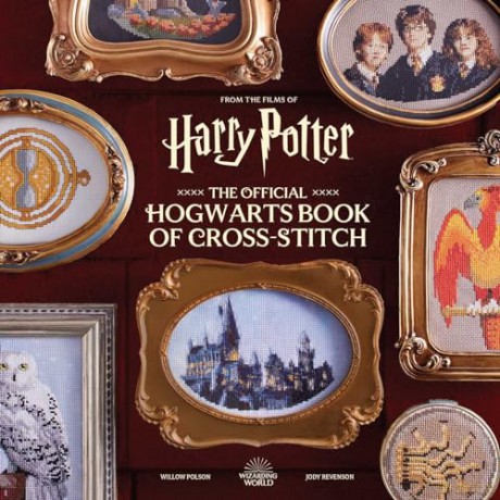 Harry Potter: The Official Hogwarts Book of Cross-Stitch - Willow Polson [KSIĄŻKA]