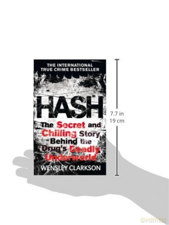 Hash: The Chilling Inside Story of the Secret Underworld Behind the World's Most Lucrative Drug - Wensley Clarkson [KSIĄŻKA]