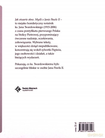 Jak otwarte okno. Myśli o Janie Pawle II [KSIĄŻKA]