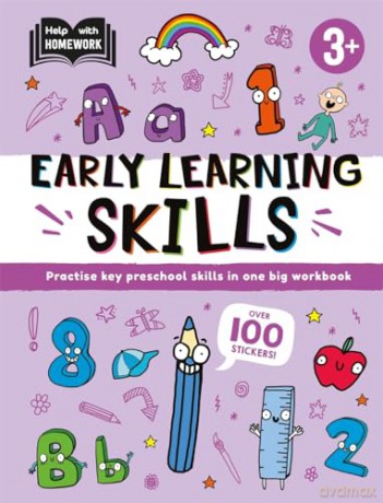 Help With Homework: Age 3+ Early Learning Skills (Practise key preschool skills in one big workbook) [KSIĄŻKA]