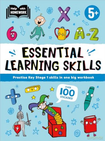 Help With Homework: Age 5+ Essential Learning Skills (Practise Key Stage 1 skills in one big workbook) [KSIĄŻKA]