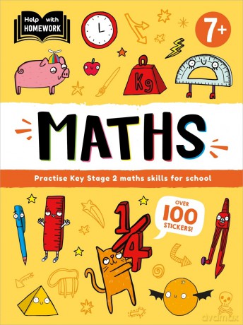 Help With Homework: Age 7+ Maths (Practise Key Stage 2 Maths skills for school) [KSIĄŻKA]