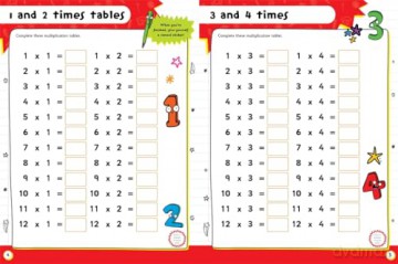 Help With Homework: Age 7+ Times Tables (Practise Key Stage 2 times tables tricks for school) [KSIĄŻKA]