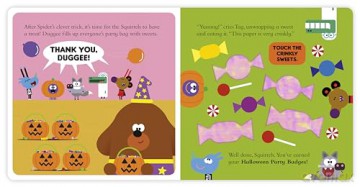 Hey Duggee: Halloween Party!: A Touch-and-Feel Playbook - Hey Duggee [KSIĄŻKA]