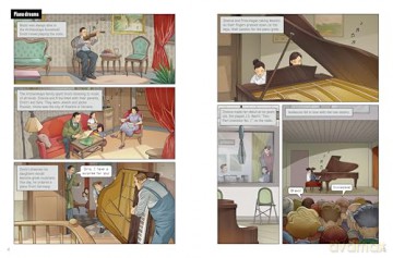 Hiding from the Nazis in Plain Sight: A Graphic Novel Biography of Zhanna and Frina Arshanskaya (Barrier Breakers) - Lydia Lukidis [KSIĄŻKA]