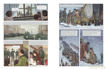 Hiding from the Nazis in Plain Sight: A Graphic Novel Biography of Zhanna and Frina Arshanskaya (Barrier Breakers) - Lydia Lukidis [KSIĄŻKA]