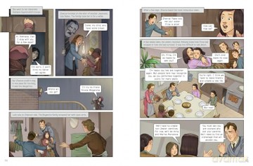 Hiding from the Nazis in Plain Sight: A Graphic Novel Biography of Zhanna and Frina Arshanskaya (Barrier Breakers) - Lydia Lukidis [KSIĄŻKA]