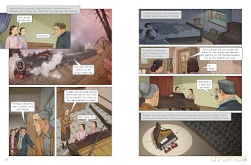 Hiding from the Nazis in Plain Sight: A Graphic Novel Biography of Zhanna and Frina Arshanskaya (Barrier Breakers) - Lydia Lukidis [KSIĄŻKA]