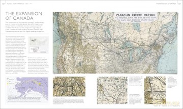 History of North America Map by Map (DK History Map by Map) [KSIĄŻKA]