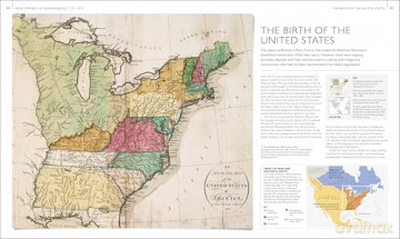 History of North America Map by Map (DK History Map by Map) [KSIĄŻKA]