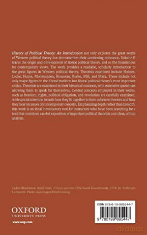 History of Political Theory: An Introduction, Volume 2: Modern - George Klosko [KSIĄŻKA]