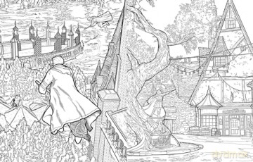 Hogwarts Legacy: The Official Coloring Book: Color Your Legacy (Harry Potter) [KSIĄŻKA]