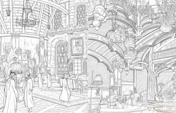 Hogwarts Legacy: The Official Coloring Book: Color Your Legacy (Harry Potter) [KSIĄŻKA]