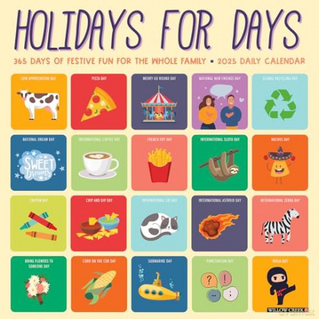 Holidays for Days 2025 Wall [KSIĄŻKA]